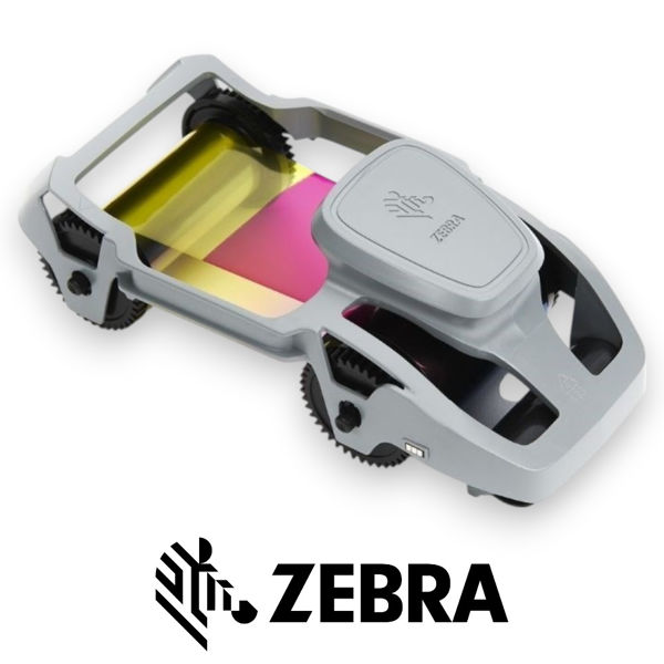 Picture of Zebra YMCKO Ribbon For ZC350 200 Prints